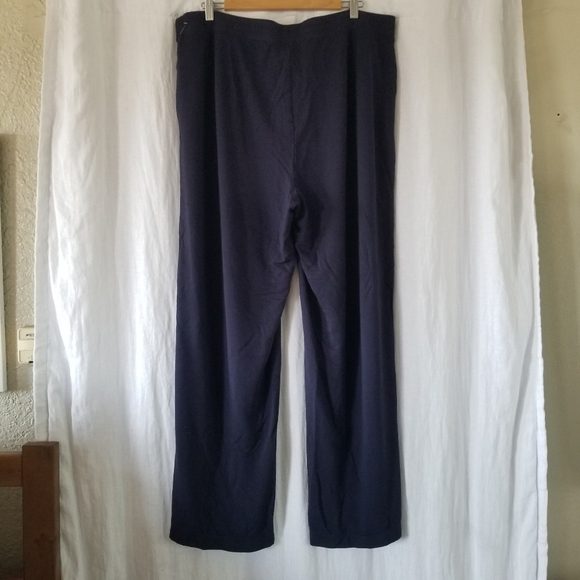 Pure Jill | Eco-Terry Wide-Leg Pants - Picture 2 of 9